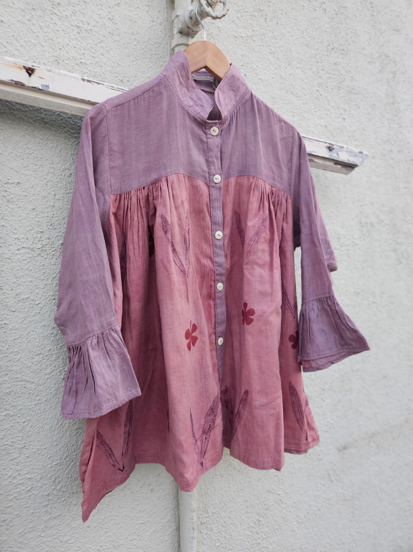 Lavender leaf shirt